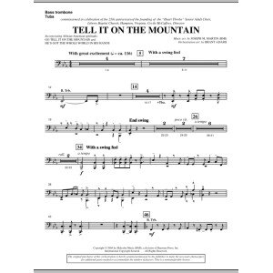 Tell It On The Mountain (aus A World Of Christmas) - Bassposaune/Tuba