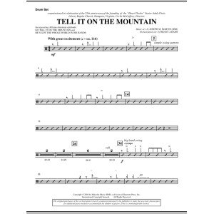 Tell It On The Mountain (from A World Of Christmas) - Drum Set