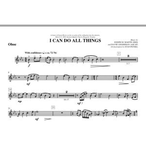 I Can Do All Things - Oboe