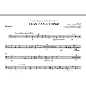 I Can Do All Things - Bassoon