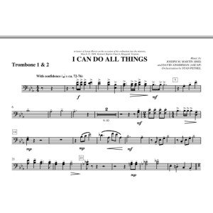 I Can Do All Things - Posaune 1 & 2