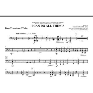 I Can Do All Things - Bassposaune/Tuba