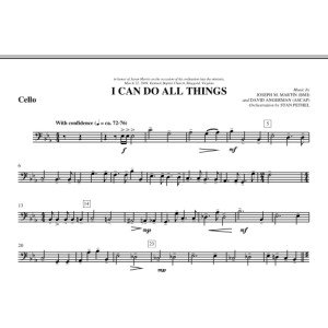 I Can Do All Things - Cello