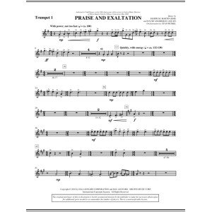 Praise And Exaltation - Bb Trumpet 1