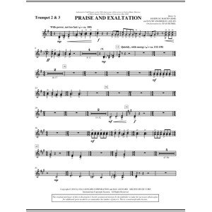 Praise And Exaltation - Bb Trumpet 2,3