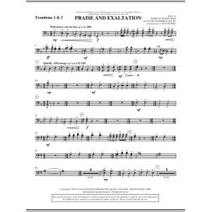Praise And Exaltation - Trombone 1 & 2