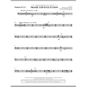 Praise And Exaltation - Timpani