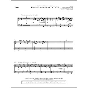 Praise And Exaltation - Piano
