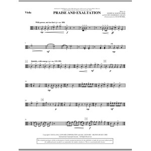 Praise And Exaltation - Viola