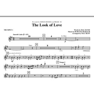 The Look Of Love - Bb Trumpet 1