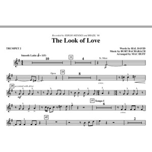 The Look Of Love - Bb Trumpet 2