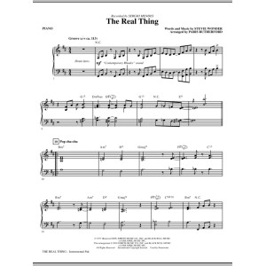 The Real Thing - Piano