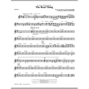The Real Thing - Guitar