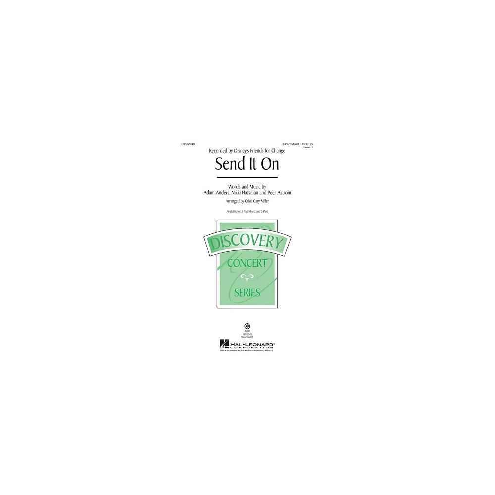 Send It On (arr. Cristi Cary Miller)