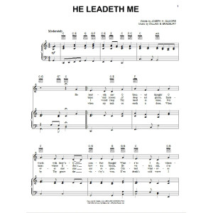 He Leadeth Me