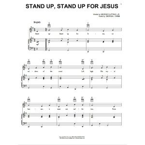Stand Up, Stand Up For Jesus