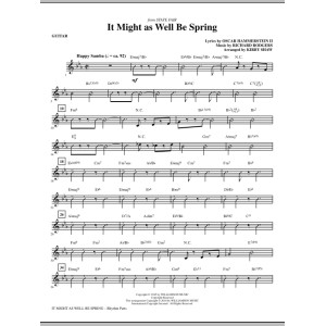It Might As Well Be Spring - Guitar