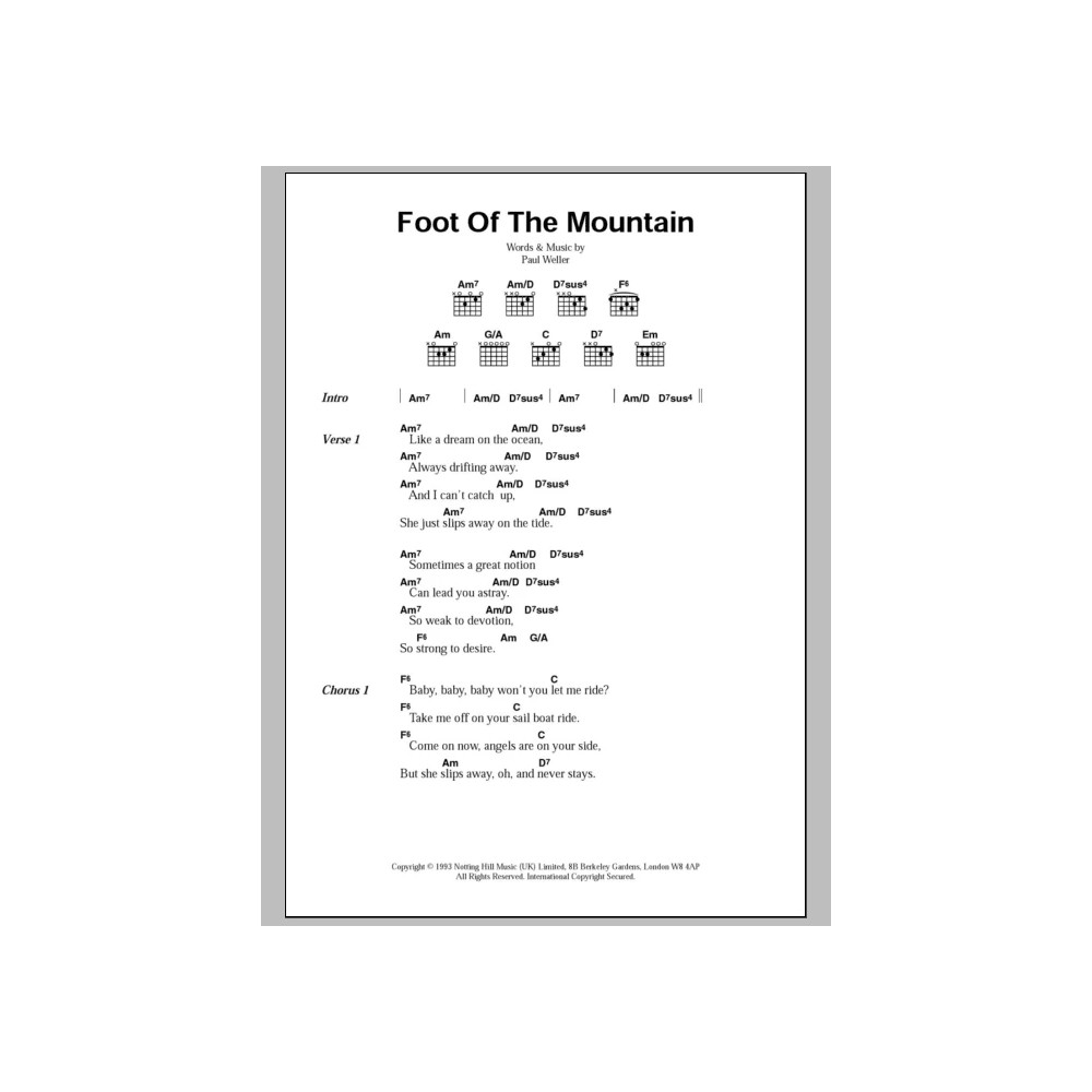 Foot Of The Mountain