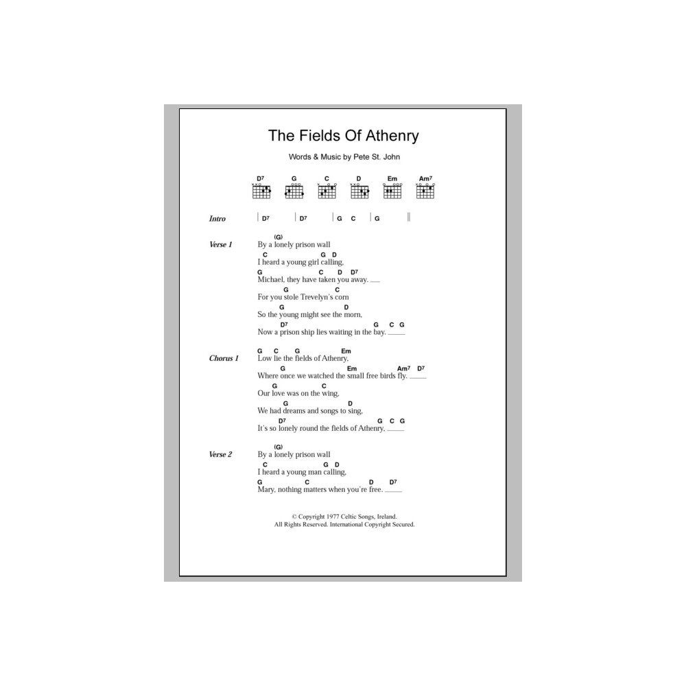 The Fields Of Athenry