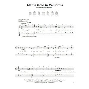 All The Gold In California