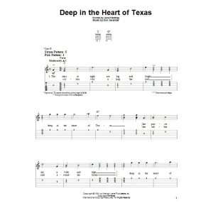 Deep In The Heart Of Texas