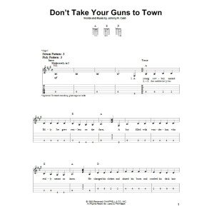 Don't Take Your Guns To Town