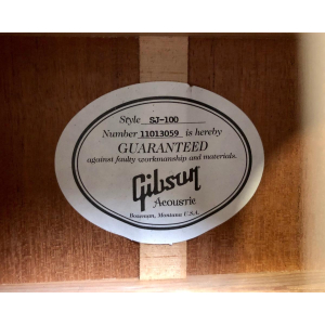 Gibson SJ-100 Reissue 1941