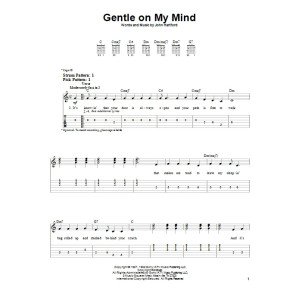 Gentle On My Mind