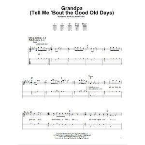 Grandpa (Tell Me 'Bout The Good Old Days)