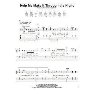 Help Me Make It Through The Night