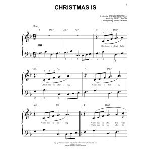 Christmas Is (arr. Phillip Keveren)
