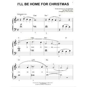 I'll Be Home For Christmas (arr. Phillip Keveren)