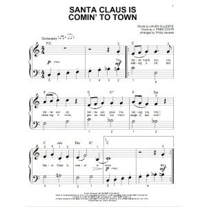 Santa Claus Is Comin' To Town (arr. Phillip Keveren)