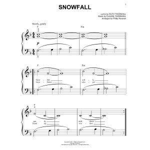 Snowfall (arr. Phillip Keveren)