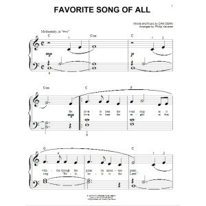 Favorite Song Of All (arr. Phillip Keveren)