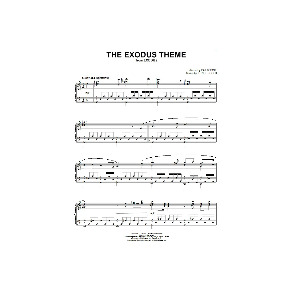 The Exodus Song