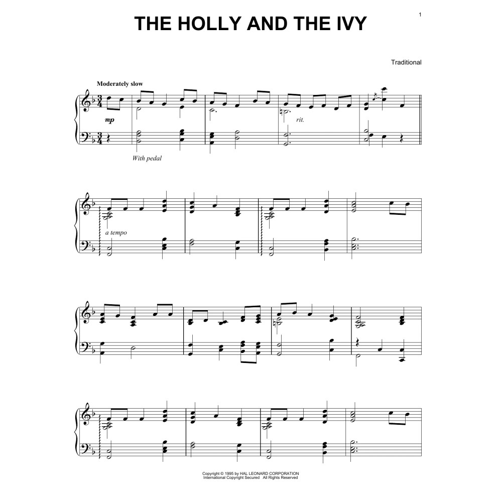 The Holly And The Ivy