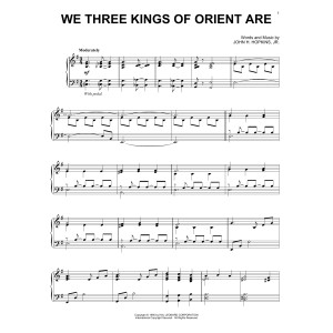 We Three Kings Of Orient Are