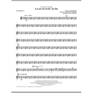 A Lot Of Livin' To Do - Bb Trumpet 1