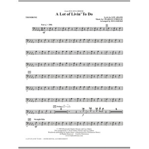 A Lot Of Livin' To Do - Trombone