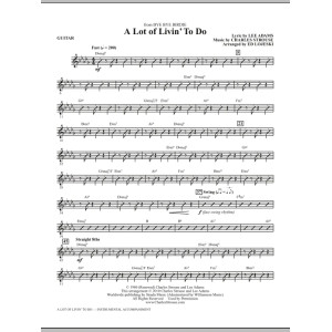 A Lot Of Livin' To Do - Guitar