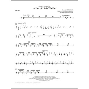 A Lot Of Livin' To Do - Drums
