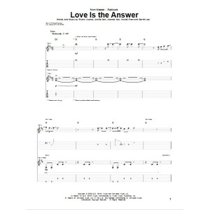 Love Is The Answer