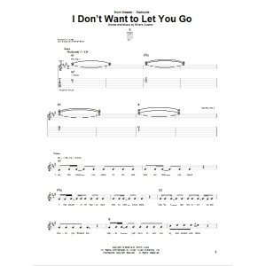 I Don't Want To Let You Go