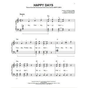 Happy Days (arr. Phillip Keveren)