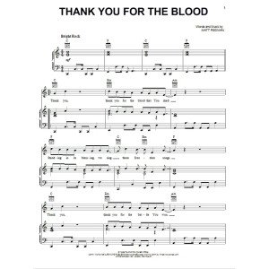 Thank You For The Blood