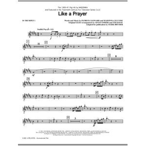 Like A Prayer - Bb Trompete 1