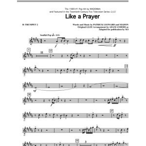 Like A Prayer - Bb Trumpet 2