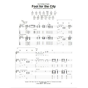 Fool For The City