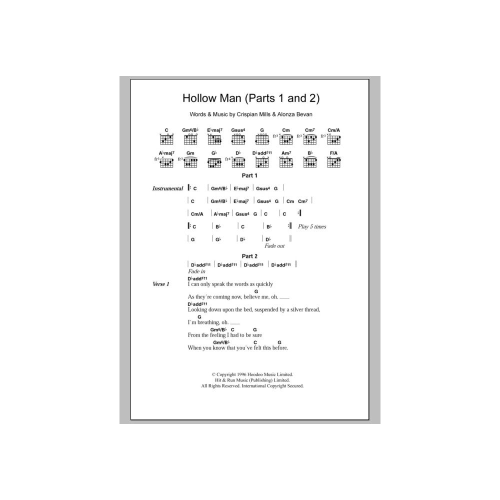 Hollow Man (Parts 1 & 2)